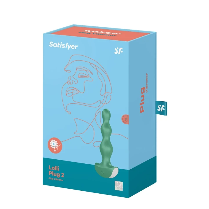 Plug - Vibrator Lolli Plug 2 Green