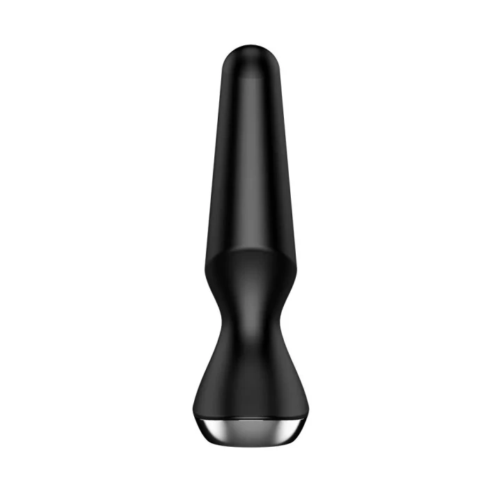 Stymulator analny - Vibrator ilicious 2 Black z regulacją wibracji, wodoodporny IPX7