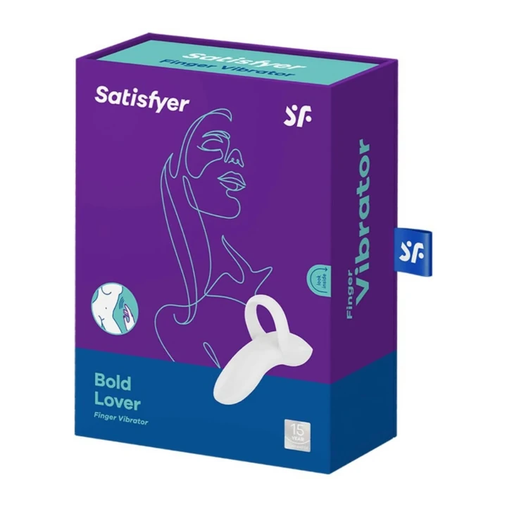 Wibrator na palec Satisfyer Bold Lover, silikonowy, wodoodporny, 12 programów wibracji