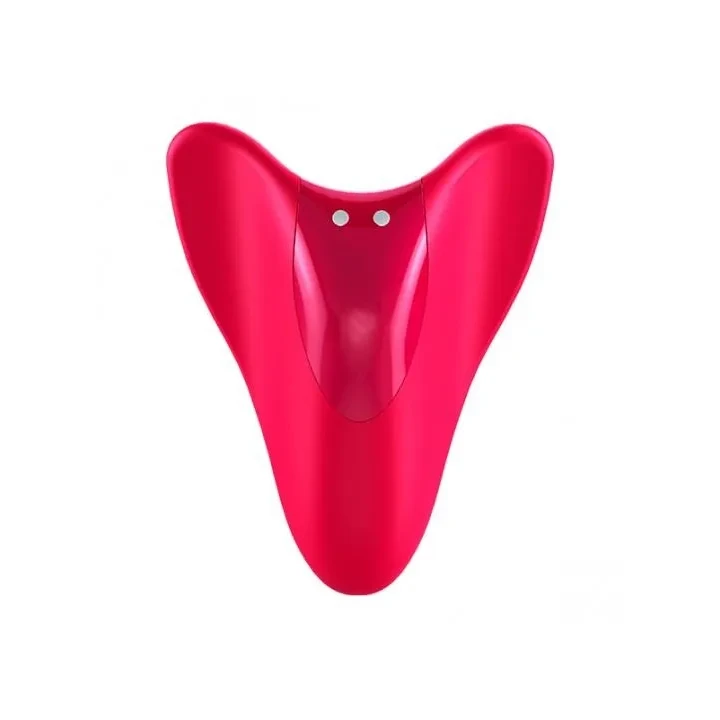 Wibrator palcowy - Stymulator High Fly, silikonowy, wodoodporny, czerwony, USB