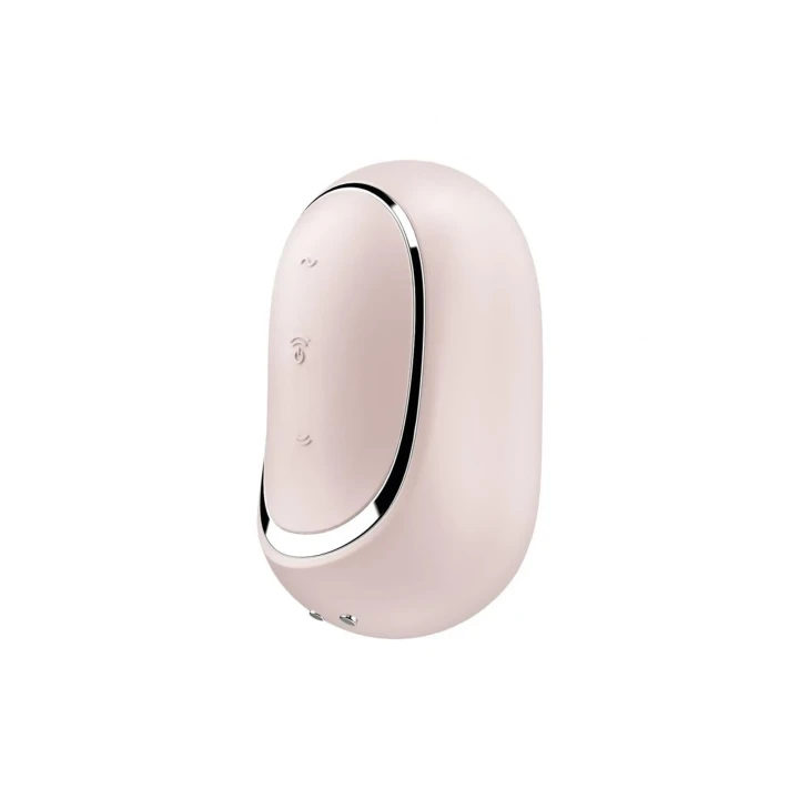 Stymulator łechtaczki Pro To Go 2 w kolorze beżowym z funkcją pulsacji i wibracji