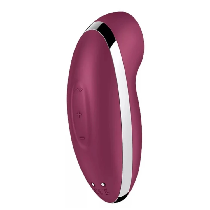 Stymulator łechtaczki Tap & Climax 2, wibrator silikonowy, wodoodporny, 22 programy