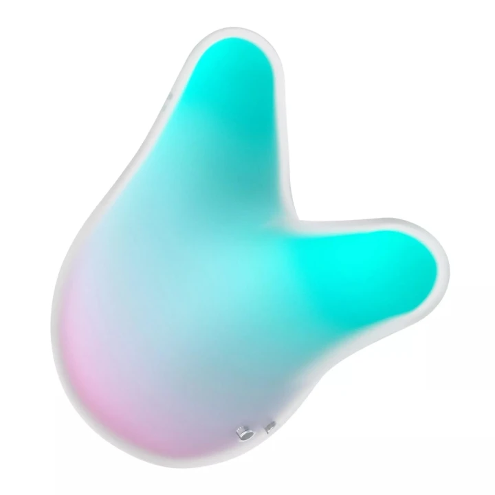 Wibrator bezkontaktowy Satisfyer Mermaid Vibes - wodoszczelny, silikonowy, mint/pink