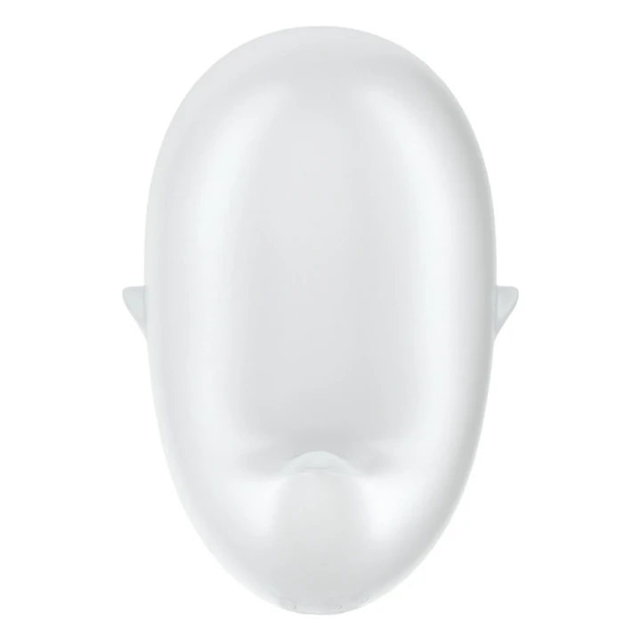 Stymulator łechtaczki Satisfyer Cutie Ghost, silikonowy, wodoodporny, 11 intensywności, 12 programów
