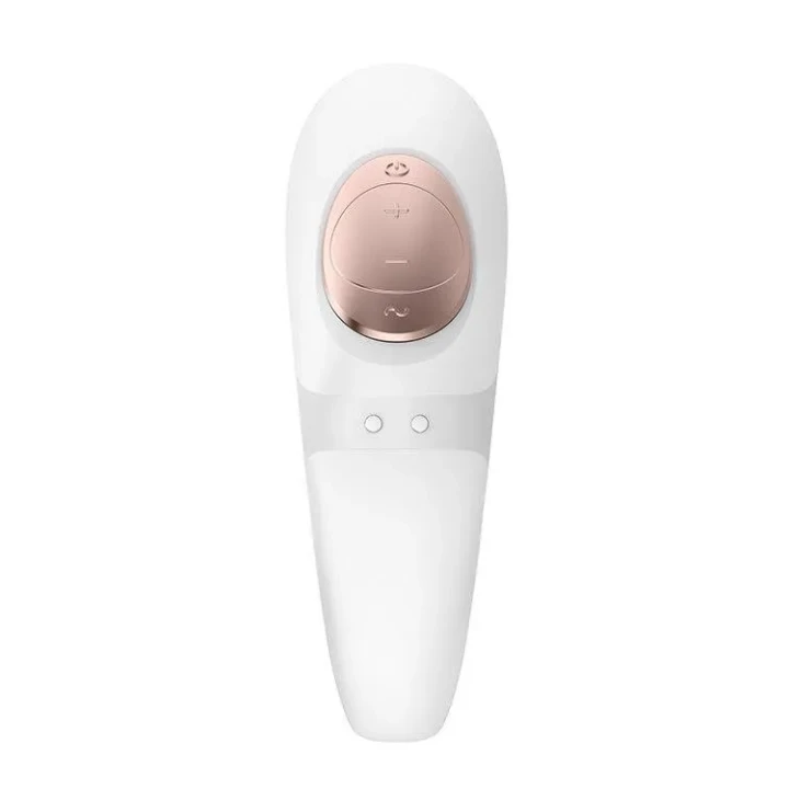 Wibrator dla par Satisfyer Pro 4 z technologią fal powietrza i podwójnym sterowaniem