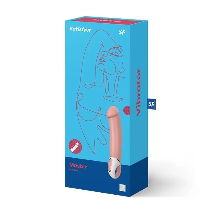 Wibrator do stymulacji punktu G, Satisfyer Vibes Master, 12 programów wibracji, wodoodporny