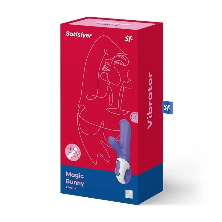 Wibrator do stymulacji łechtaczki i punktu G - Satisfyer Vibes Magic Bunny