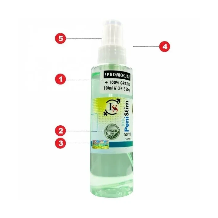 Spray do poprawy erekcji i doświadczeń intymnych Penistim 50 ml