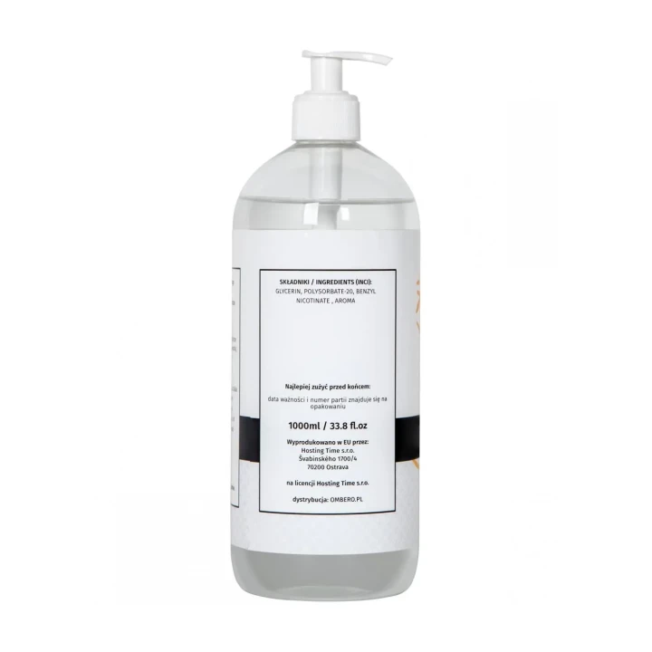 Olejek do masażu NURU AQUA OIL 1000ml - płyn do relaksacyjnego masażu ciała