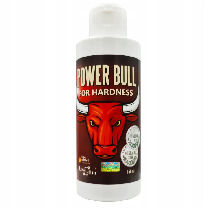 Żel do Erekcji POWER BULL 150ml - Naturalny stymulator potencji mężczyzn