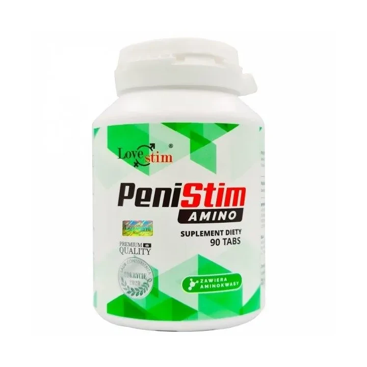Suplement diety PeniStim AMINO - wsparcie męskości, 90 kapsułek na erekcję i anaboliczne efekty