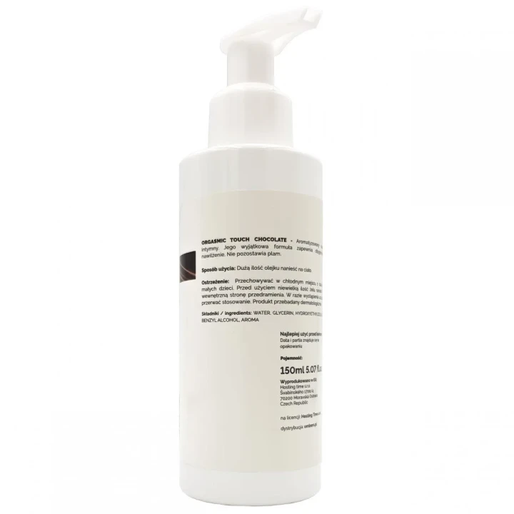 Olejek do masażu intymnego - Orgasmic Touch Czekoladowy 150 ml