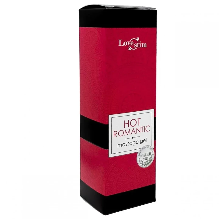 Żel do masażu intymnego HOT ROMANTIC 150 ml – rozgrzewający, stymulujący i przyjemny