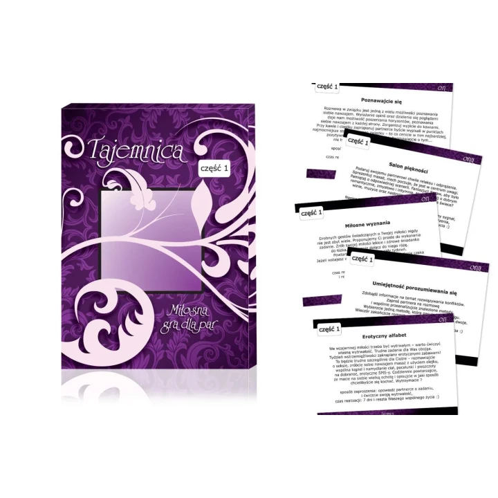 Gra rozwijająca emocjonalne więzi dla par - Gry-Tajemnica Część 1