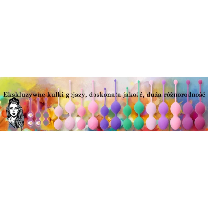 Kulki Kegel silikonowe 36mm, 90g, różowy, wodoodporne - seria B