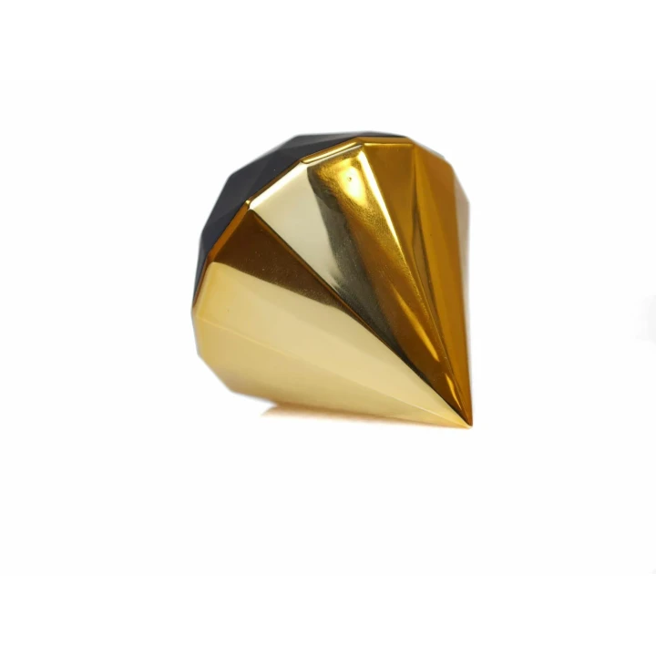 Masażer powietrzny USB 7-funkcyjny Diamond - wodoodporny, złoty, elegancki