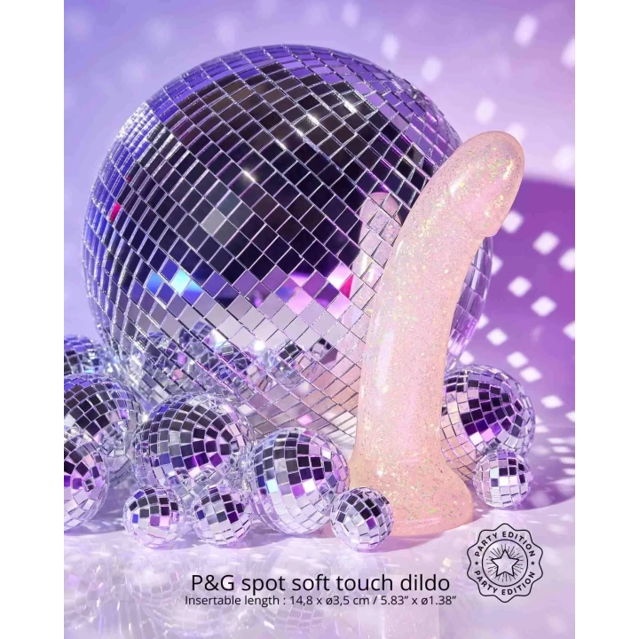 Silikonowe dildo z przyssawką, ergonomiczną formą - LIMITOWANA EDYCJA DILDOLLS