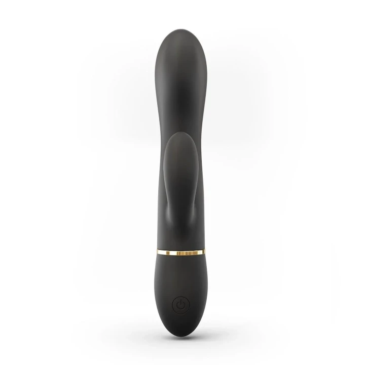 Wibrator króliczek z podwójnym silnikiem, 10 trybów wibracji, wodoodporny, silikon medyczny