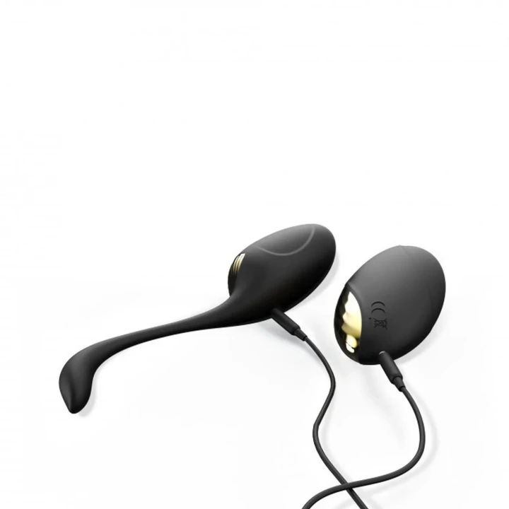 Zdalnie sterowane jajko wibracyjne z 10 trybami pulsacji, wodoodporne, silikonowe