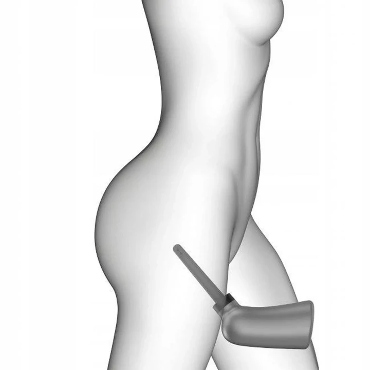 Intymny irygator DOUCHE MATE z 6 dyszami, wodoodporny, ergonomiczny 350 ml