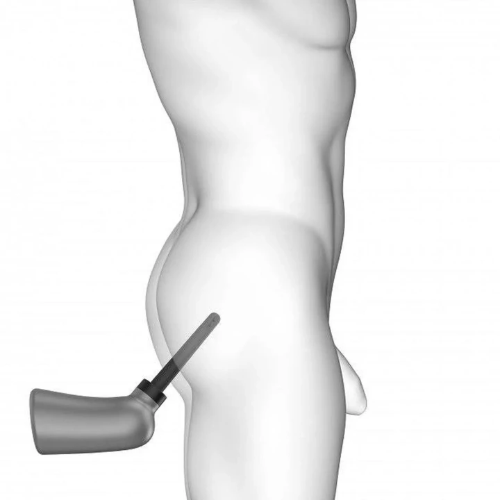 Intymny irygator DOUCHE MATE z 6 dyszami, wodoodporny, ergonomiczny 350 ml