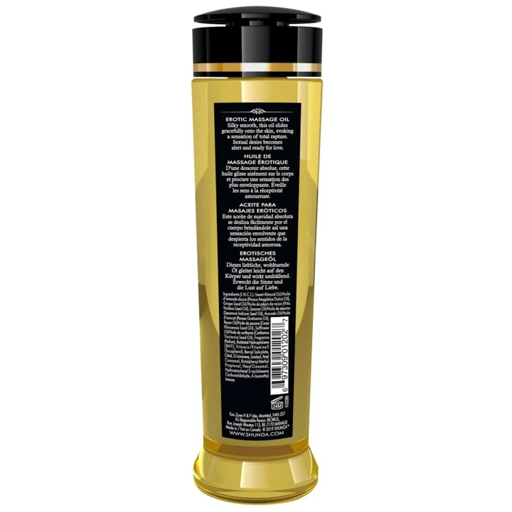 Olejek do masażu Erotyczny Libido w zapachu egzotycznych owoców, 240 ml