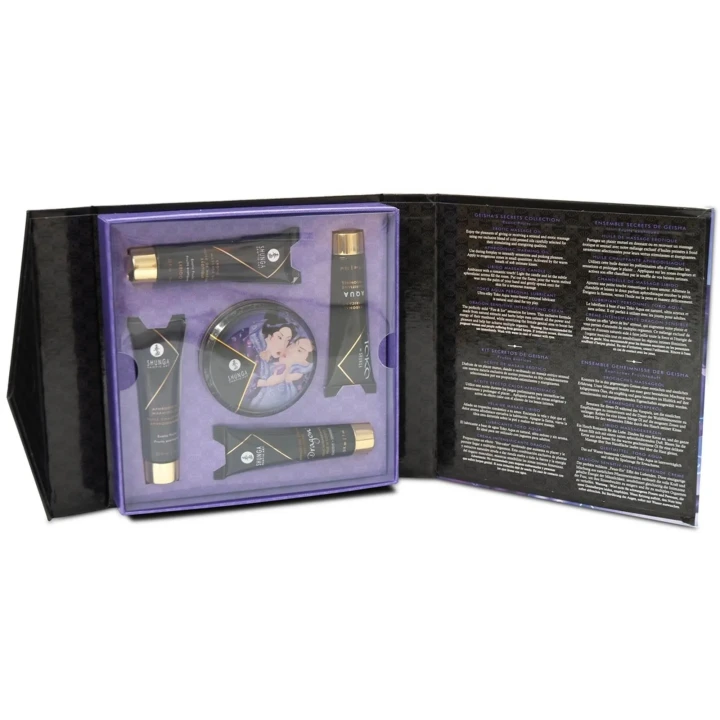Zestaw intymnych kosmetyków Geisha: Egzotyczne Owoce dla par 5-częściowy