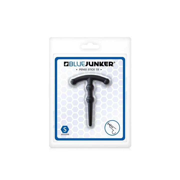 Silikonowy penis plug o długości 50 mm i średnicy 8 mm - elastyczny i bezpieczny w użyciu