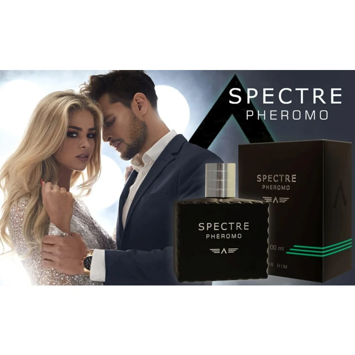 Ekskluzywne feromony męskie Feromony-Spectre 100ml - zapach uwodzący i atrakcyjny