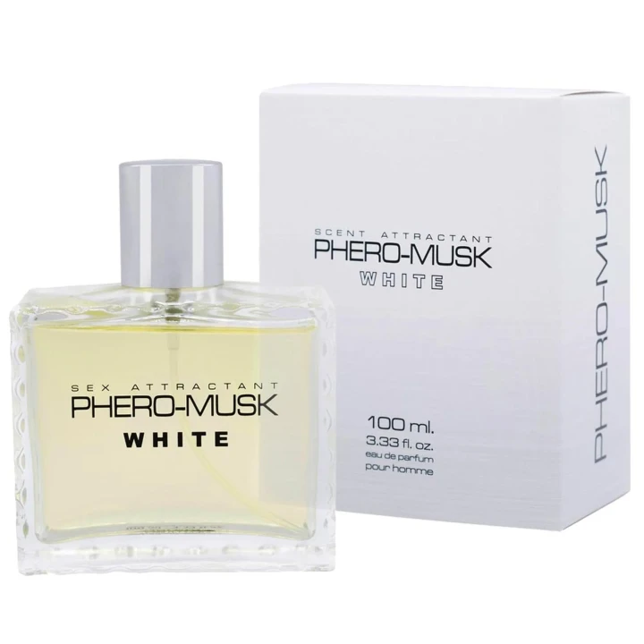Woda perfumowana dla mężczyzn Feromony PHERO-MUSK WHITE 100ml z intensywnym zapachem