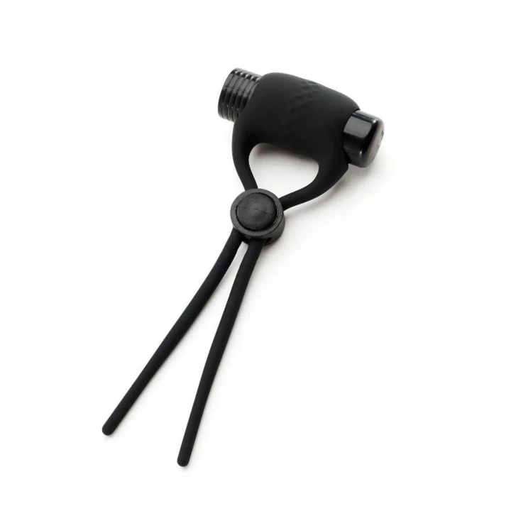 Regulowany pierścień erekcyjny z wibracją, silikon, 10 trybów, wodoodporny IPX5