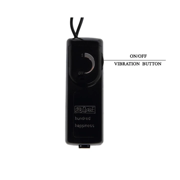 Wibrujący pierścień na penisa BAILE - Kolekcja dla Par, TPR, Zwiększona Przyjemność