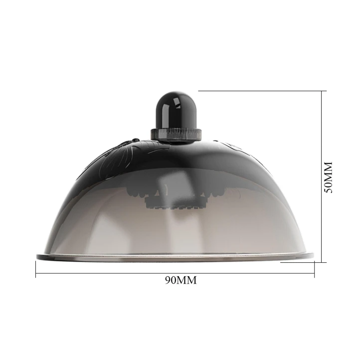 Rotacyjny masażer piersi Pretty Love Joslyn, czarny, 7 trybów stymulacji