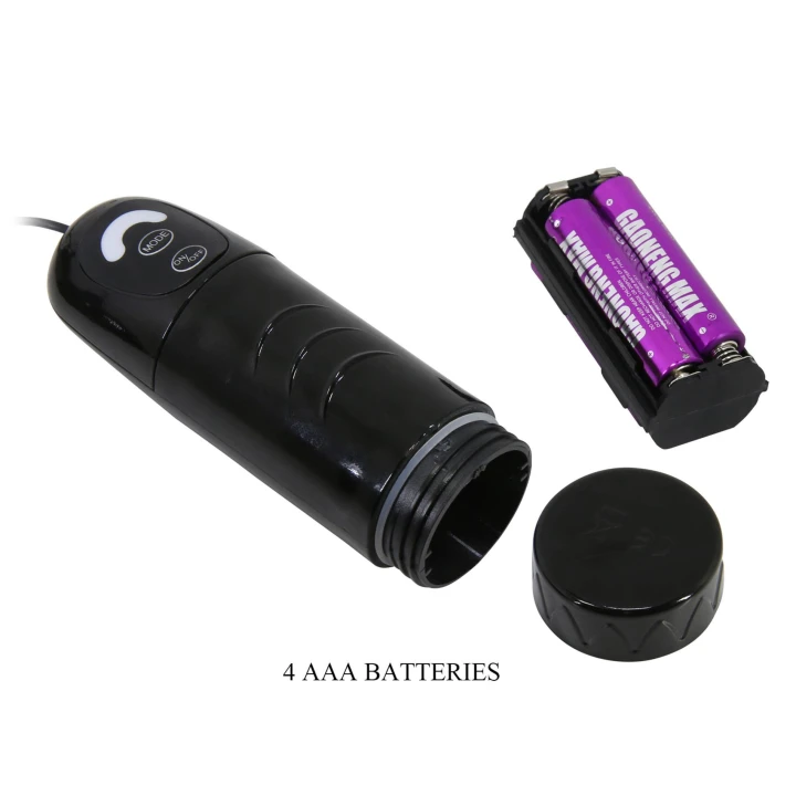 Rotacyjny masażer piersi Pretty Love Joslyn, czarny, 7 trybów stymulacji