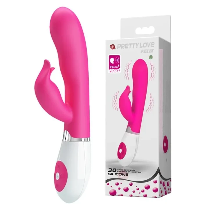 Wibrator stymulujący łechtaczkę PRETTY LOVE - FELIX, 30 trybów, kontrola głosowa