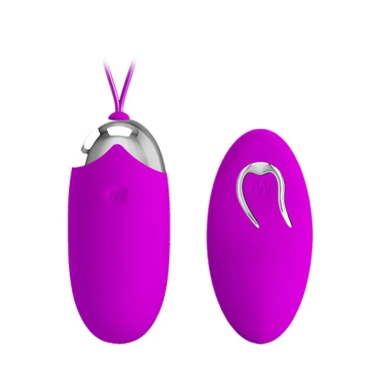 Wibrator jajkowy PRETTY LOVE - BERGER EGG z 12 funkcjami wibracji, zdalnie sterowany