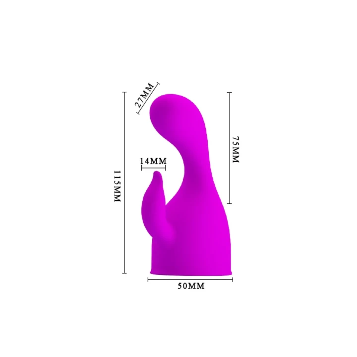 Stymulator łechtaczki i punktu G - PRETTY LOVE Darcy, silikonowy, elastyczny, wibracyjny