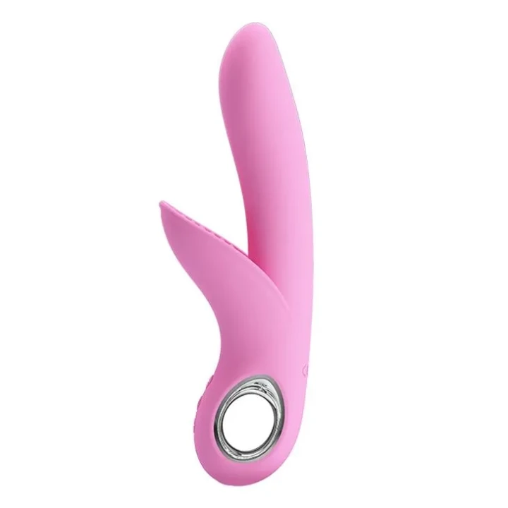 Wibrator króliczy PRETTY LOVE CAROL USB, różowy, 7 funkcji, wodoodporny, silikonowy