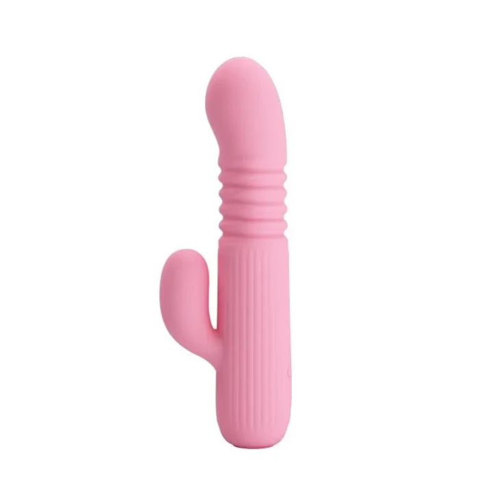 Wibrator stymulujący PRETTY LOVE - LEOPOLD, 4 funkcje wibracji, wodoodporny, silicone