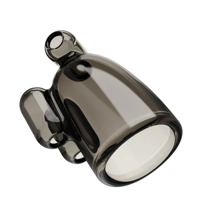 Zaawansowana nakładka wibracyjna na penisa - Vibrujący kryształowy kubek III