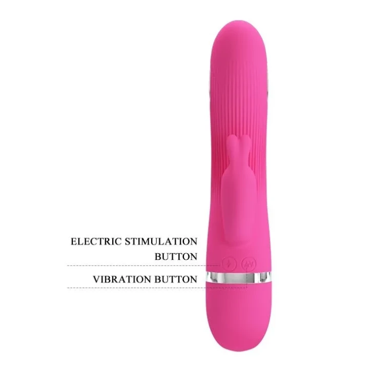 Wibrator z 7 funkcjami wibracji, silikonowy, ergonomiczny, PRETTY LOVE - INGRAM