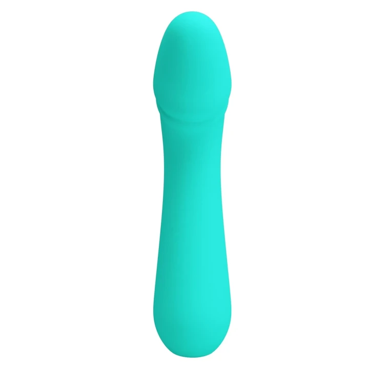 Wibrator G-spot PRETTY LOVE CETUS Green - 12 funkcji wibracji, silikonowy, pamięć ustawień