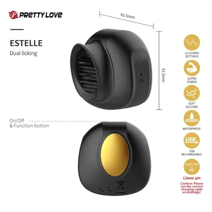 Ekskluzywny zestaw wibracyjny z funkcją grzania i pilotem - PRETTY LOVE QUEEN'S LUXURY