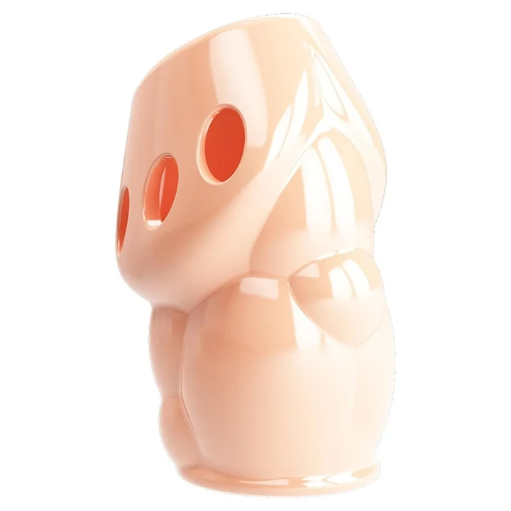 Nakładka na penisa PRETTY LOVE - OSCAR, zwiększająca obwód, materiał TPR, wodoodporna