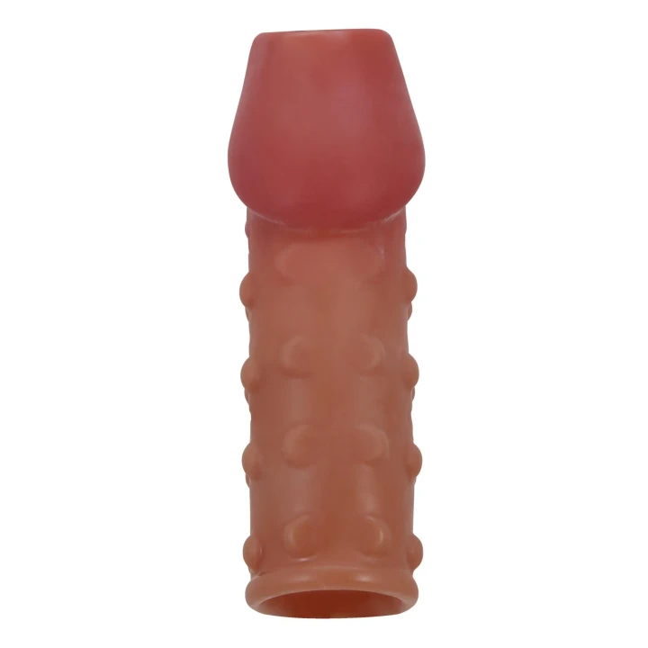 Nakładka na penisa PRETTY LOVE, elastyczna, wodoodporna, z TPR dla lepszych doznań