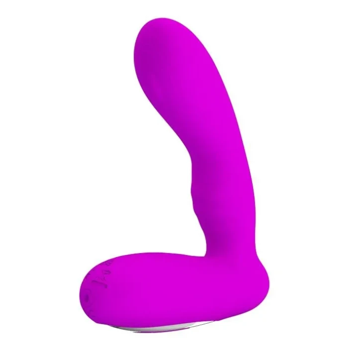 Wibrator prostaty PRETTY LOVE - Piper, 12 funkcji wibracji, wodoodporny, fioletowy