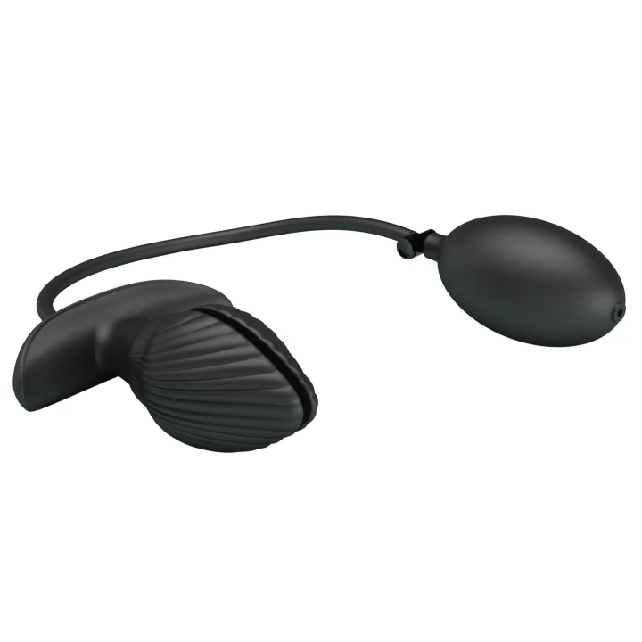 Dmuchany korek analny z 10 trybami wibracji, PRETTY LOVE - Manson, silikonowy