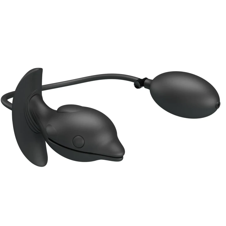 Korek analny PRETTY LOVE - Hanson, silikonowy, pompowany, 10 funkcji wibracji