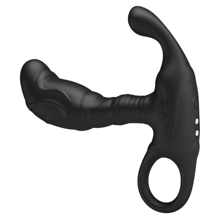 Wibrujący analny masażer z aplikacją - Pretty Love Andrew, 12 trybów, silikonowy