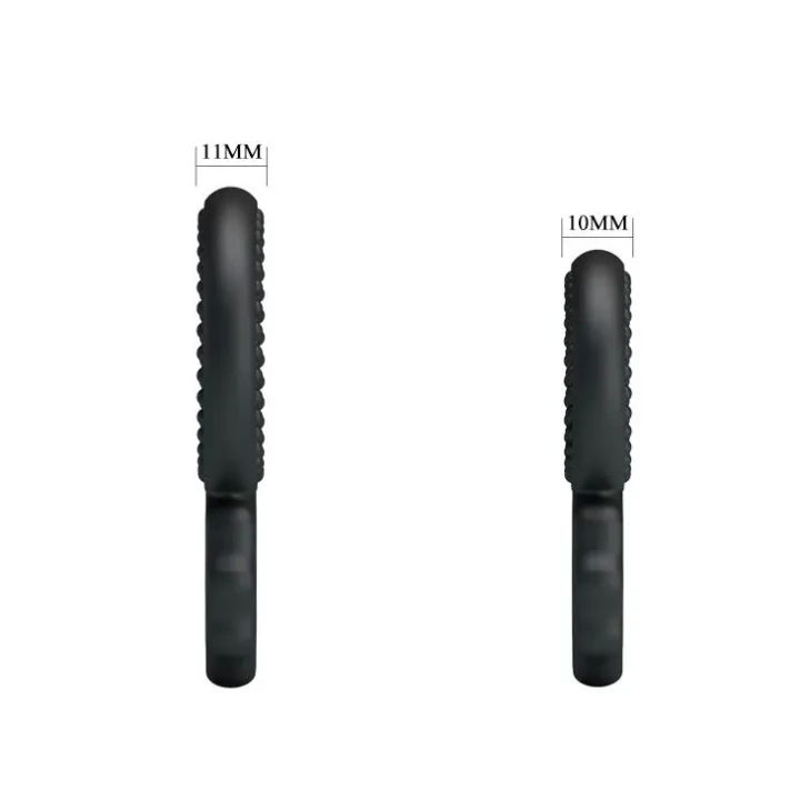 Pierścień erekcyjny BAILE z silikonu medycznego - elastyczny, komfortowy, zwiększający doznania